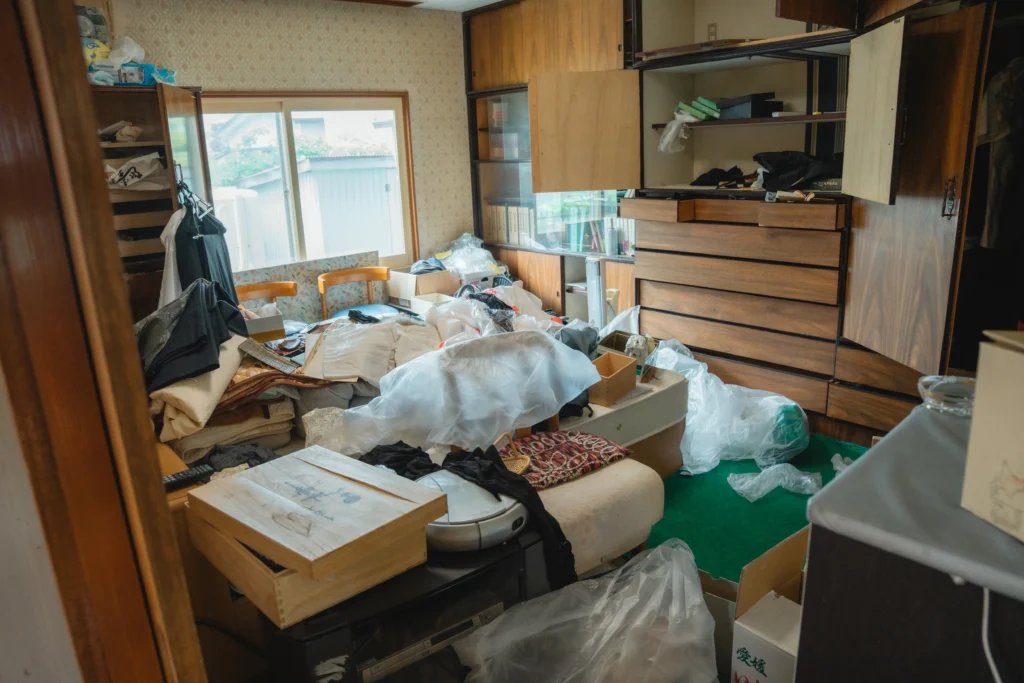 遺品整理の現場