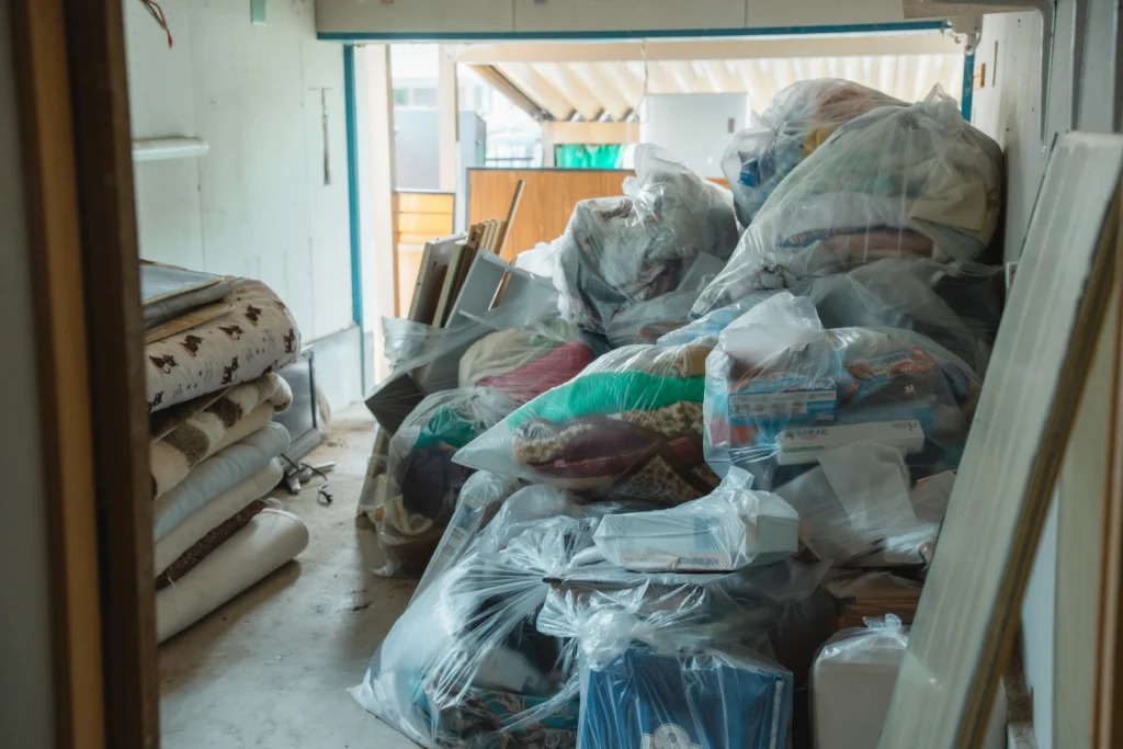 遺品整理の現場