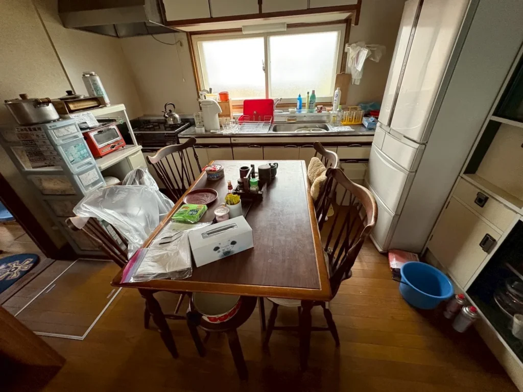 遺品整理の現場
