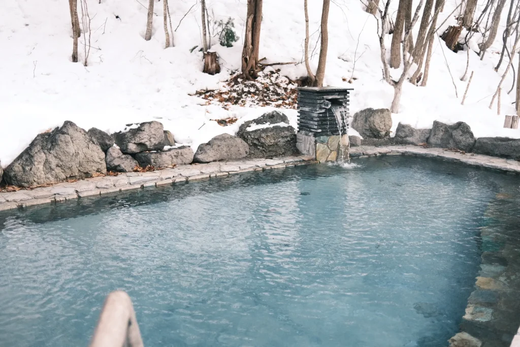 つるつる温泉の露天風呂