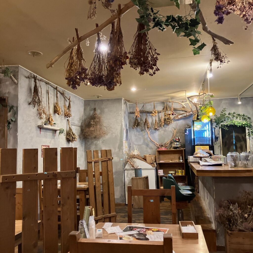GREEN CAFEの内観