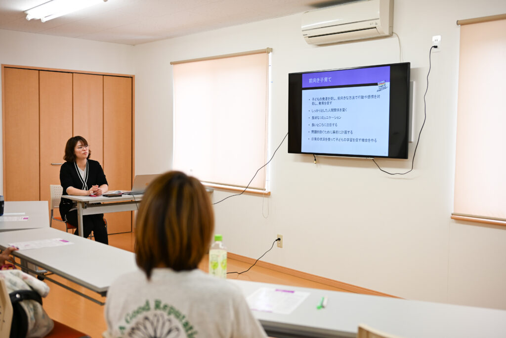 出張専門助産師みやしたさんのセミナー風景